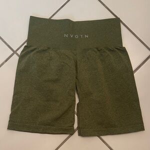 NVGTN Women's Forest Green Bike Shorts